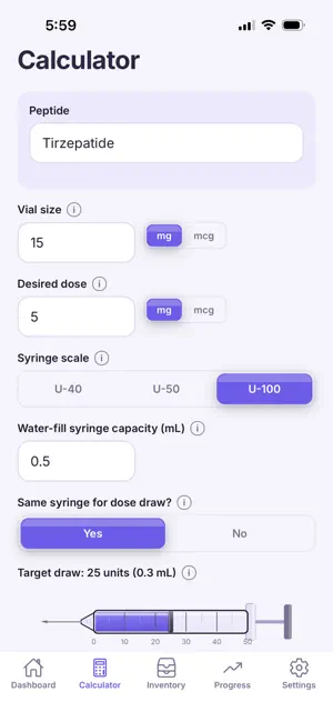 Nettle - Peptides Made Easy screenshot 1