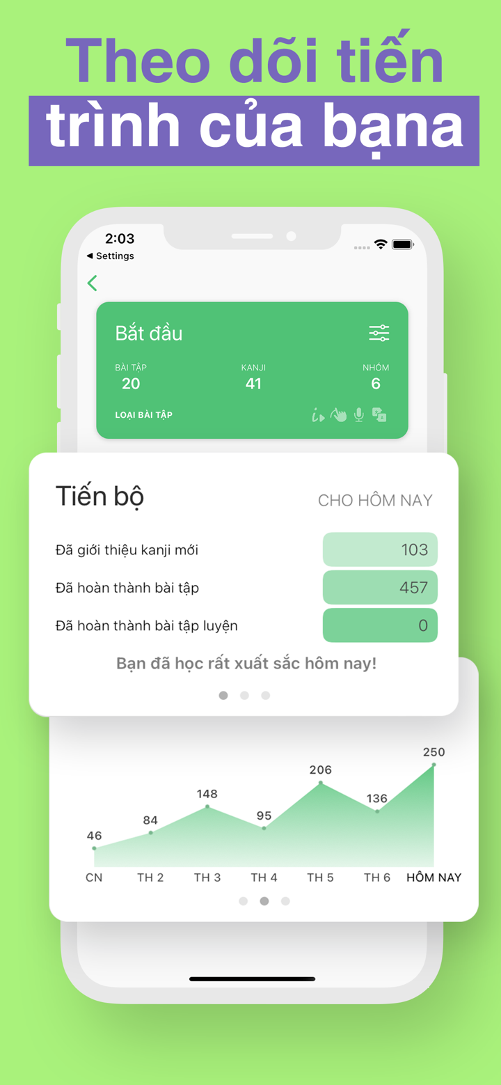 Học Tiếng Nhật Kana và Kanji screenshot 6