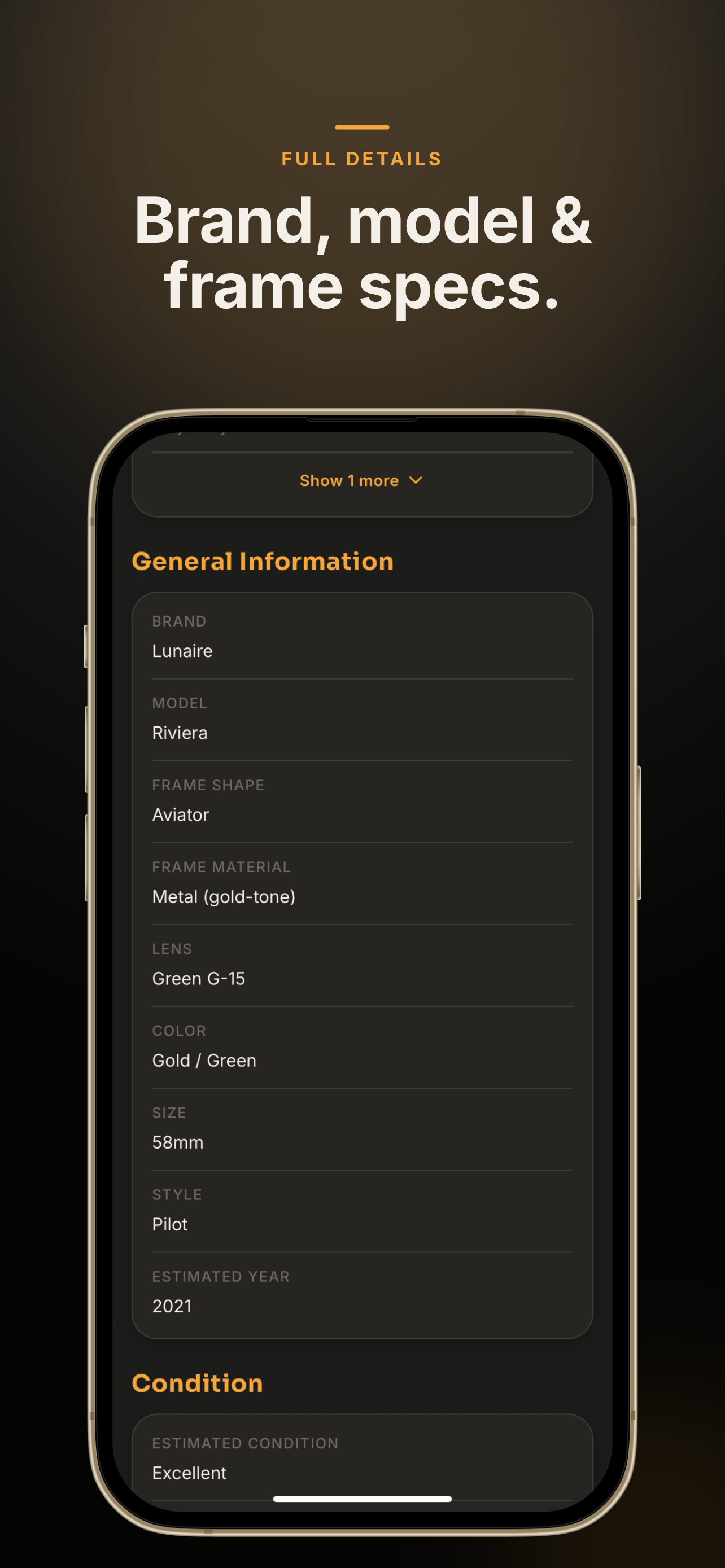 Soleil: AI Sunglass Value Scan screenshot 6