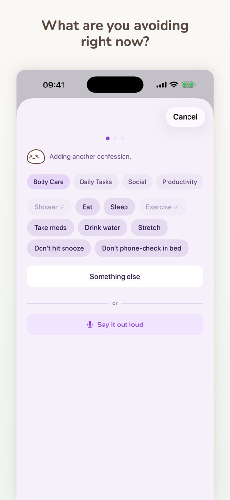 Pretext: Avoidance Tracker - Lifestyle App | MWM