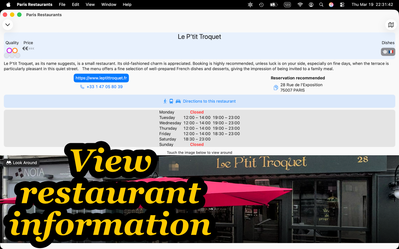 Paris Restaurant Guide 2026