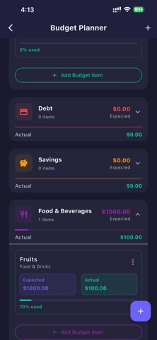 Pocketly Finance screenshot