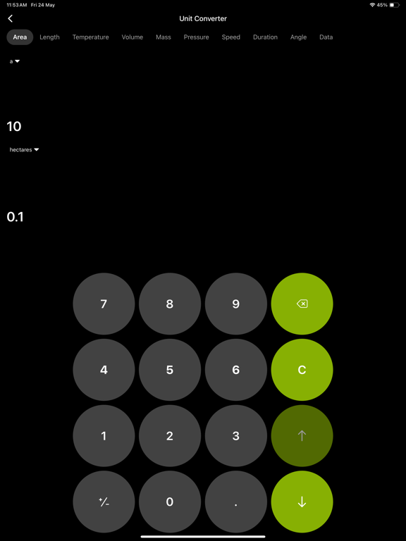 Calculator With History ™ iPad screenshot 4 - Finance app