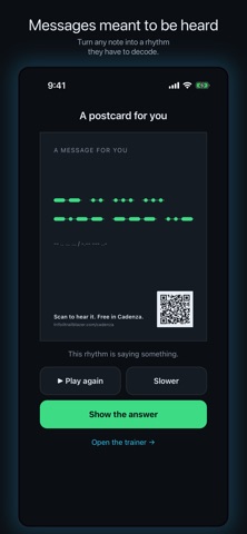 Cadenza: Morse Code Trainer Screenshot 3 of 6