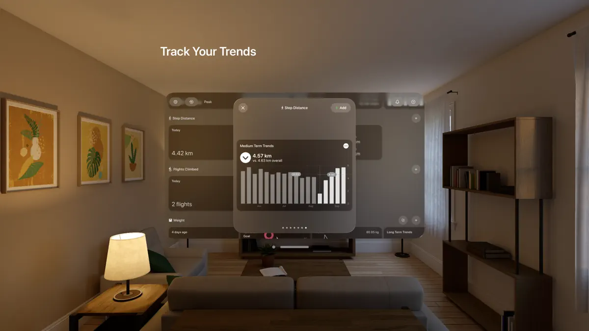 Peak: Fitness Widgets screenshot 5