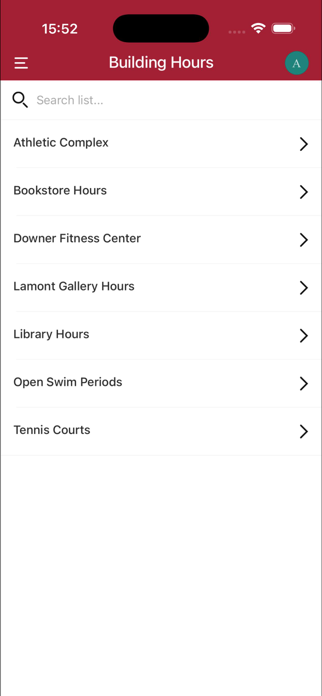 Phillips Exeter Academy Events Screenshot 2 of 3