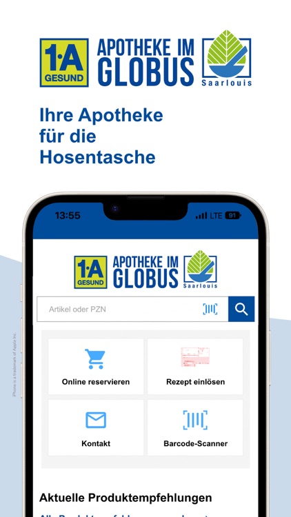 Apotheke im Globus Saarlouis