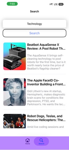 App screenshot