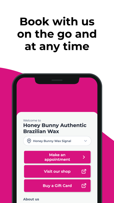 Honey Bunny Brazilian Wax iPhone screenshot 1 - Lifestyle app