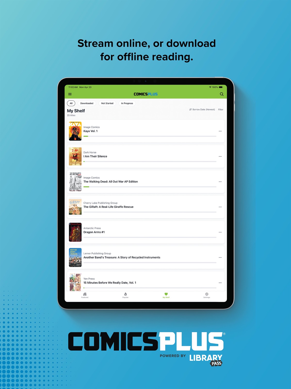 Comics Plus ipad screenshot 4