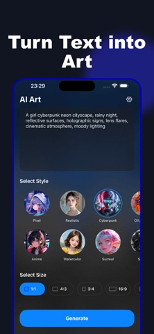 AIArt Pro- AI Image Generator Screenshot 2 of 3