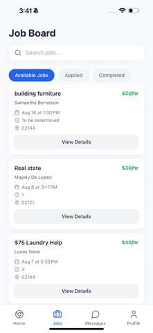 HelperU for Students screenshot