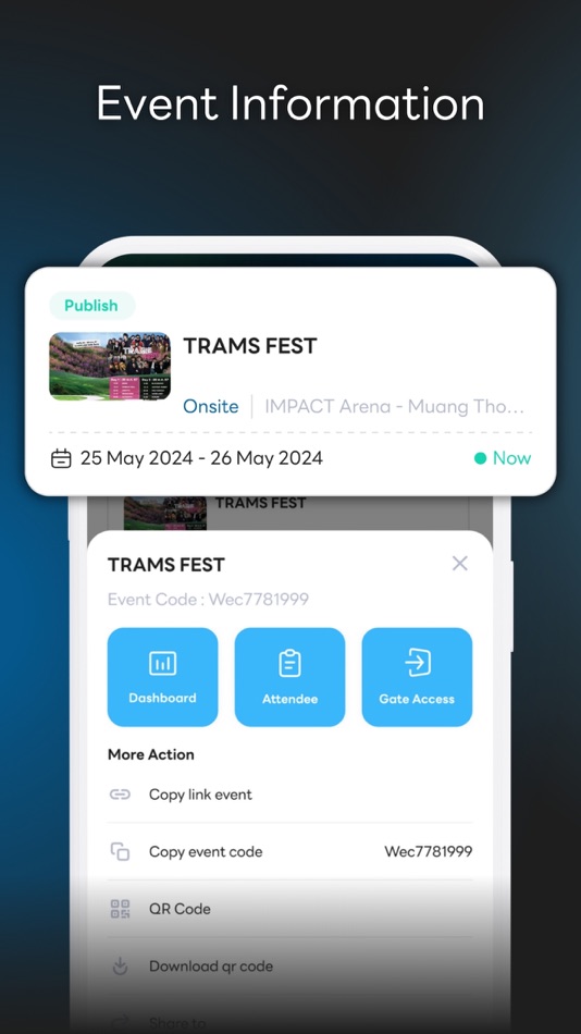 #2. EventConnex Organizer (iOS) Podle: Eventthai
