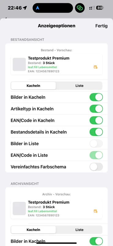 Lagerplatz 2.0 – Vorräte screenshot 3 of 10