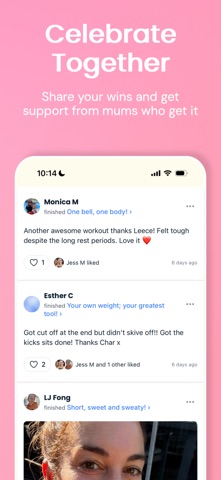 Move it Mama: Home Workouts screenshot