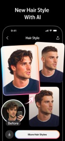 Hairify - AI Hairstyle Try On screenshot