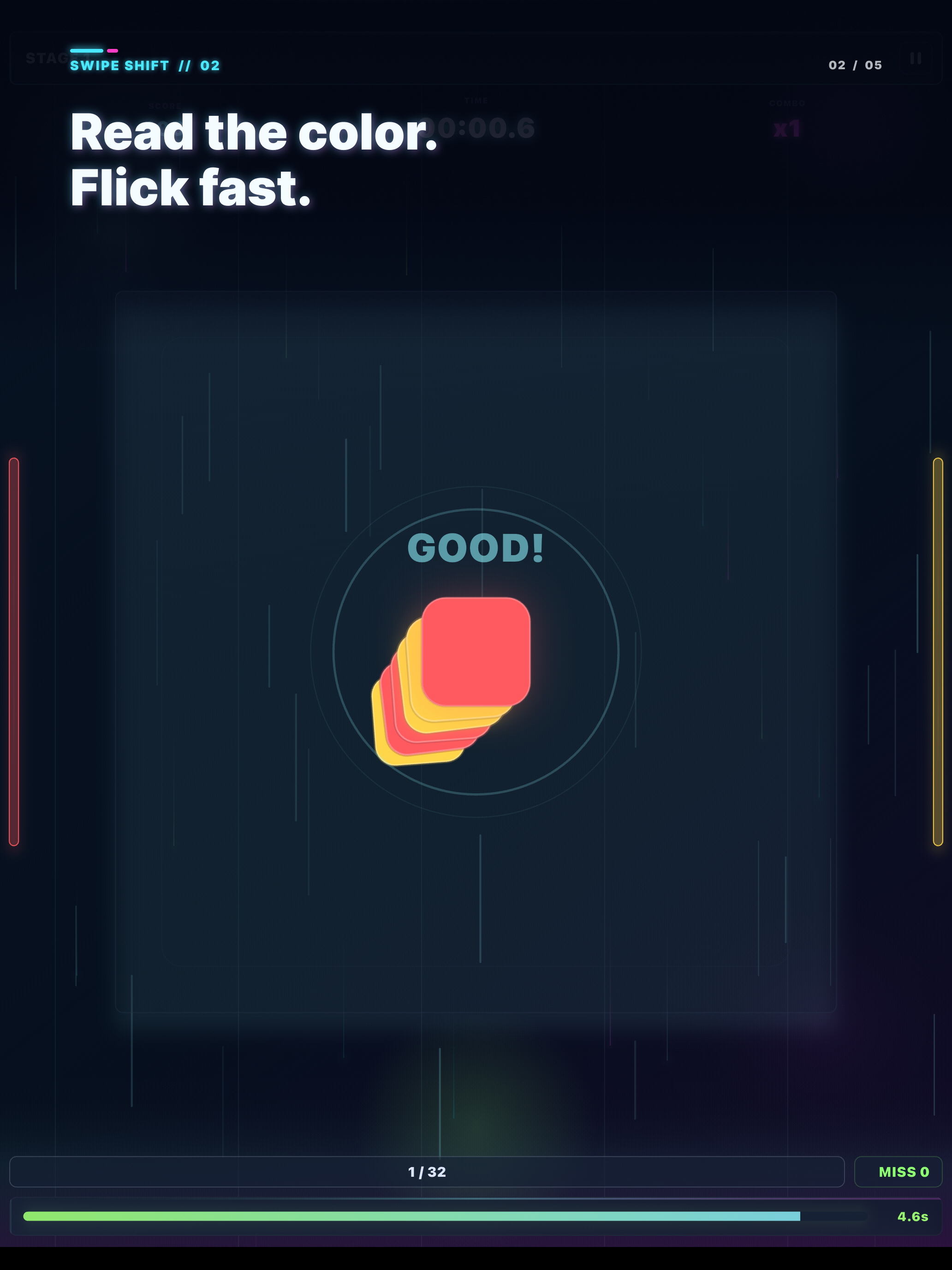 Swipe Shift - Reflex Game screenshot 11