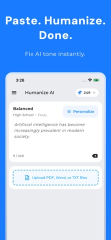 Humanize Ai - Pass ai detector Screenshot 2 of 6