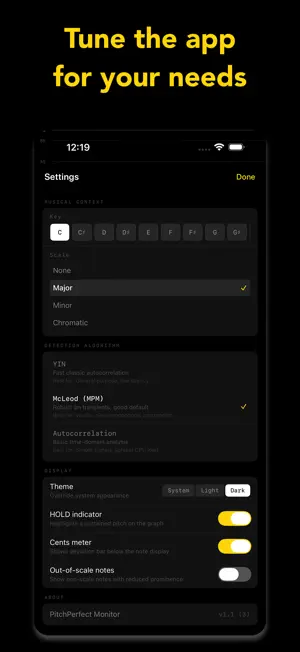 PitchPerfect: Pitch Monitor screenshot 3