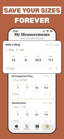Ring Sizer: Size Measure Tool Screenshot 5 of 5
