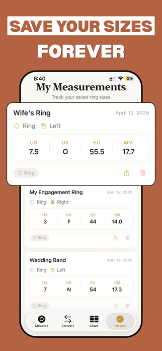 Ring Sizer: Size Measure Tool Screenshot 5 of 5