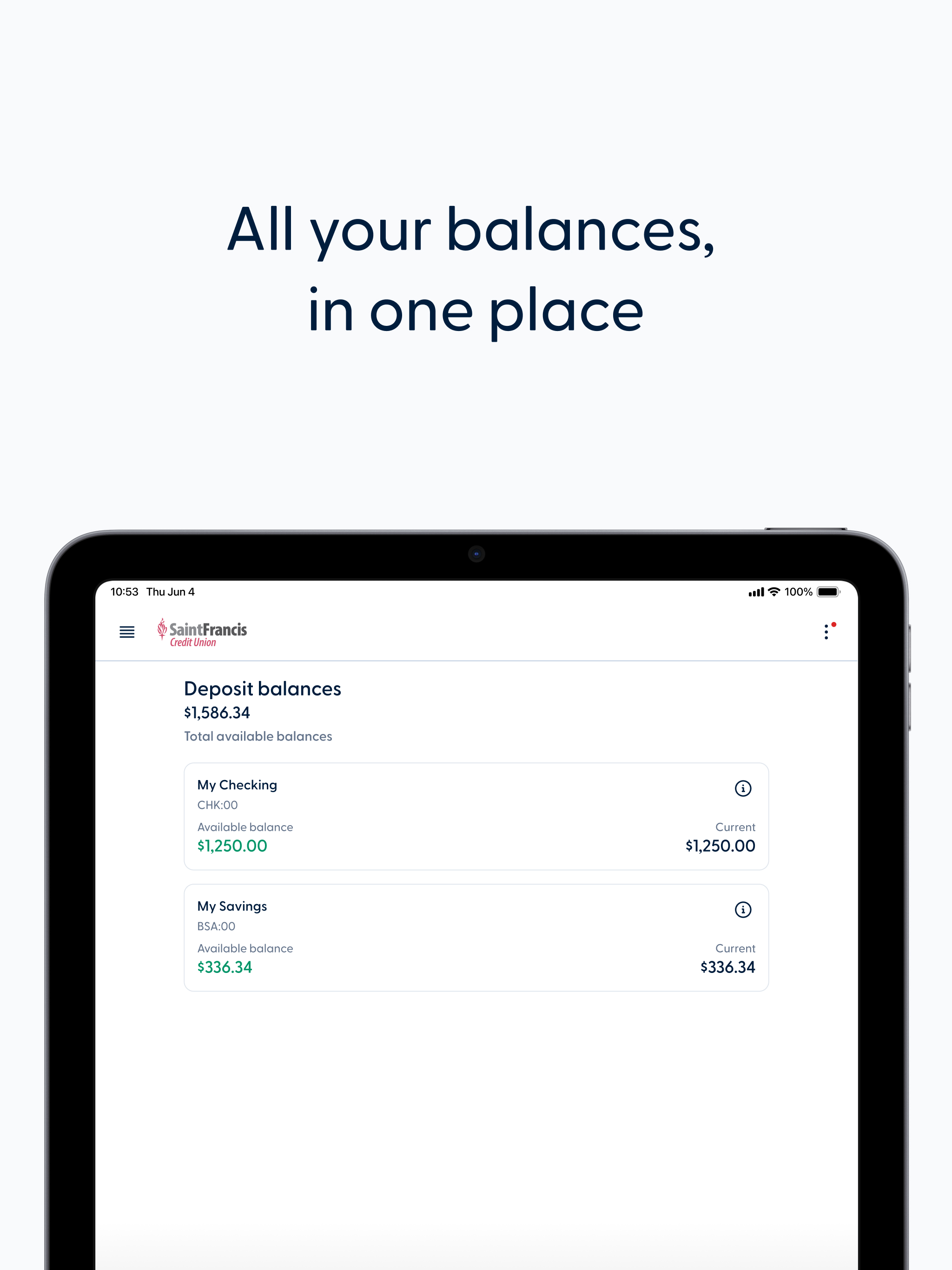 Saint Francis Credit Union screenshot 7