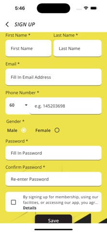 IMS Fitness screenshot