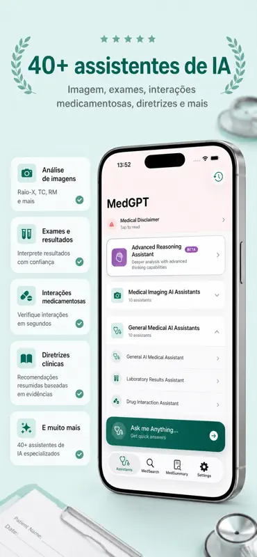 Med GPT: Assistente Médico IA screenshot 2 of 8