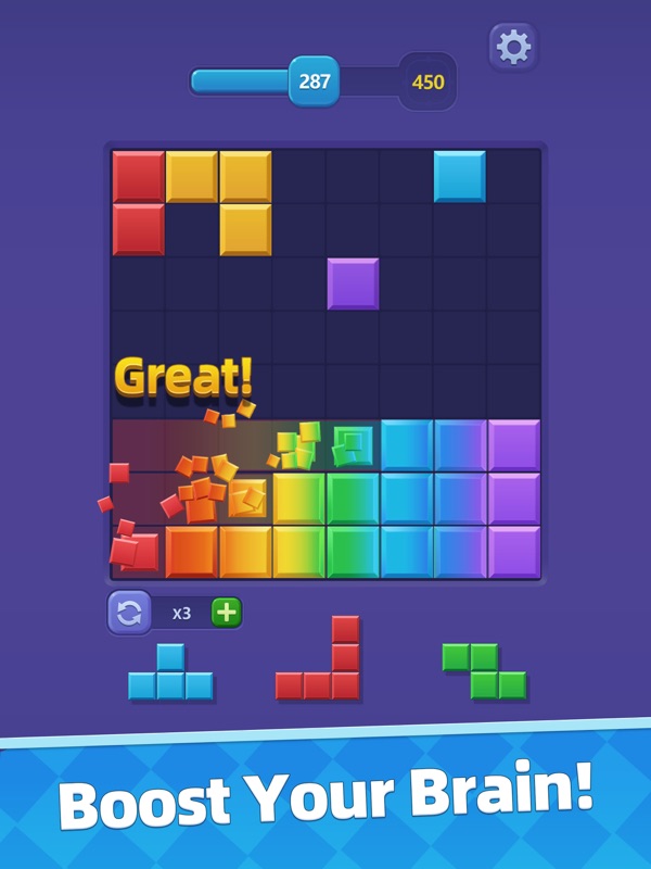 Block Dash® Color Block Puzzle screenshot 10