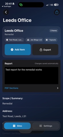 Site Survey Pro screenshot