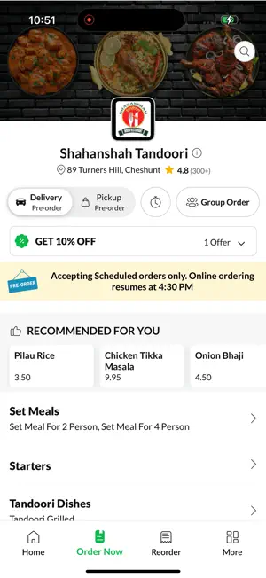 Shahanshah Tandoori screenshot 2
