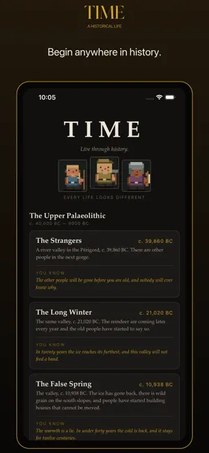 TIME: A Historical Life screenshot 1