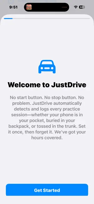 JustDrive: Teen Driving Log screenshot 4