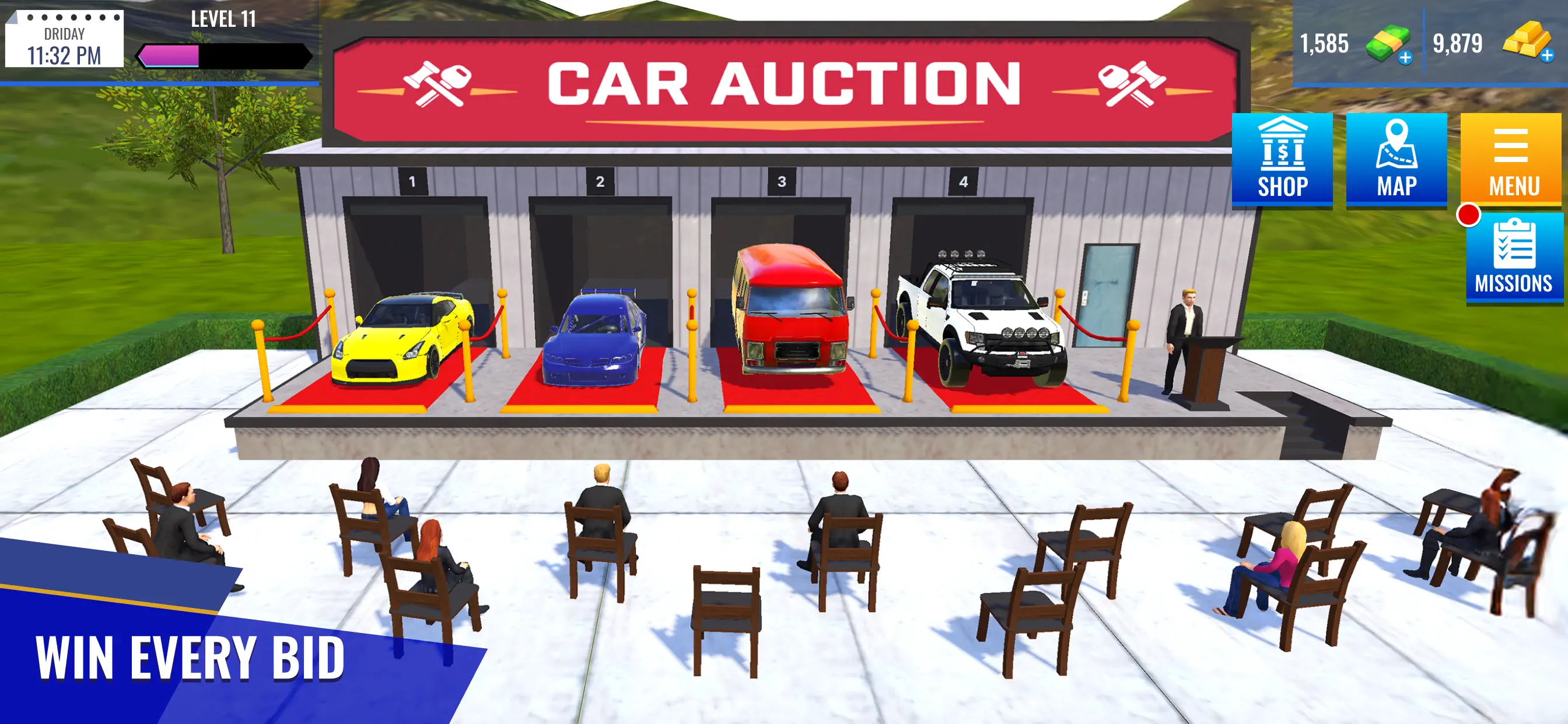 #5. Car Sales Simulator 25 (iOS) Göre: Skyloft Games