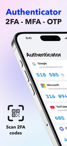 Authenticator for 2FA & MFA screenshot