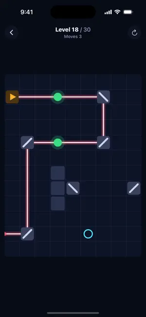 Mirror Beam - Laser Puzzle screenshot 1