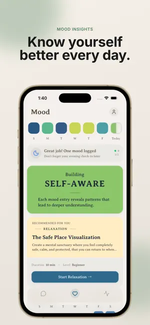 Miru: Mood Tracker & Guide screenshot 4