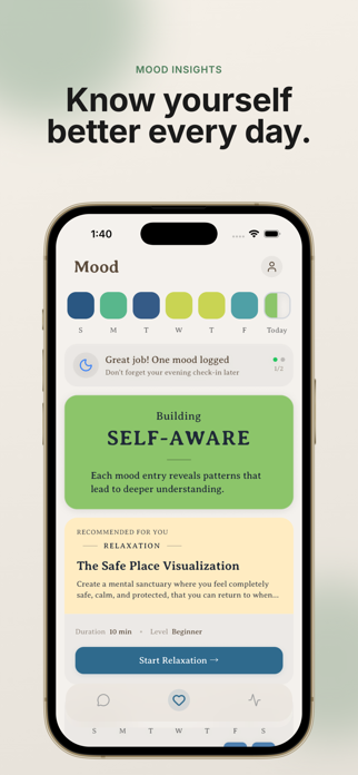 Miru: Mood Tracker & Guide Screenshot 4 of 5