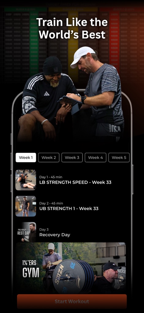 Elite Rugby App - Health & Fitness App | MWM