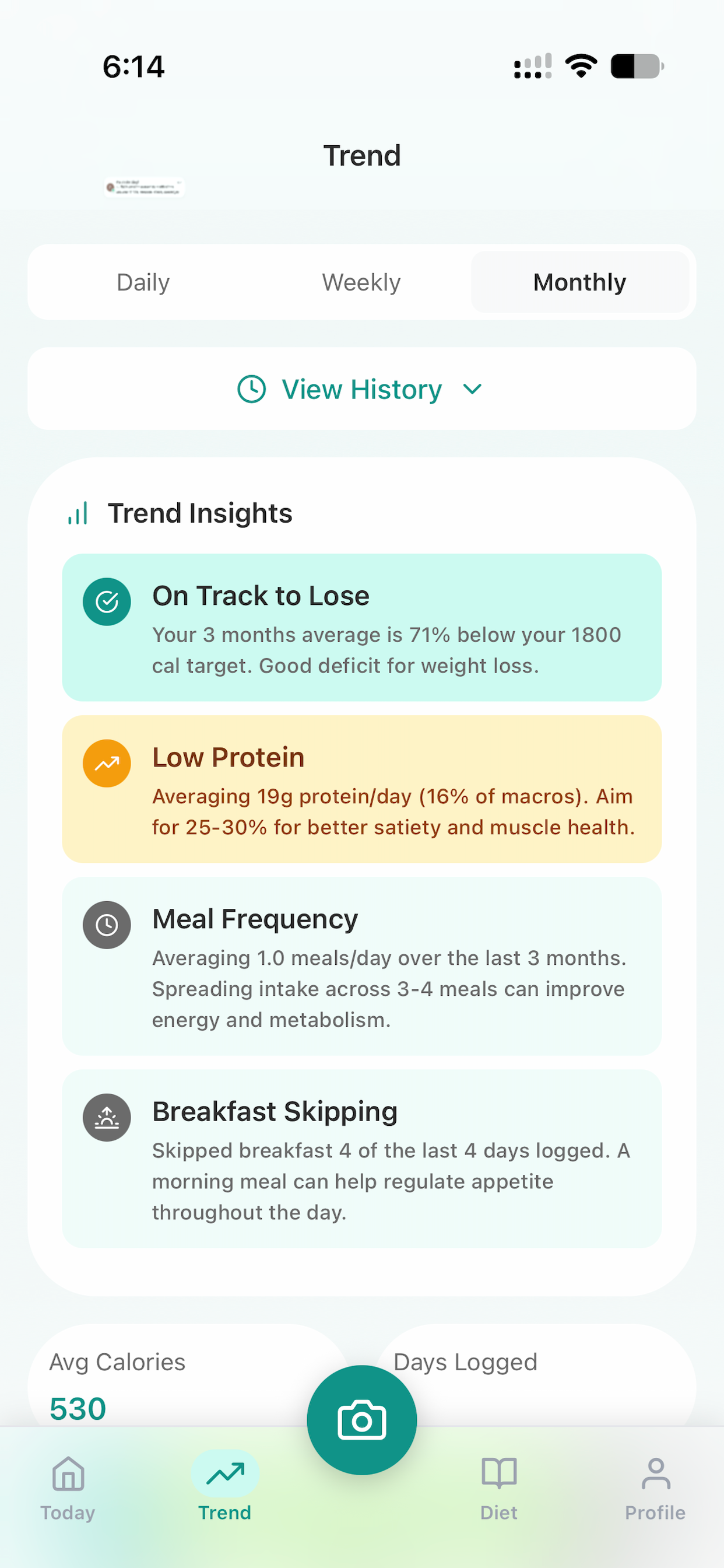 EatLogs AI - Food & Calories screenshot 7