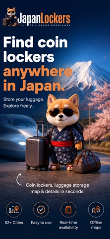 Japan Lockers - Coin Lockers iPhone screenshot