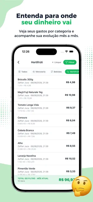 Economiza AI: Controle Gastos screenshot 2