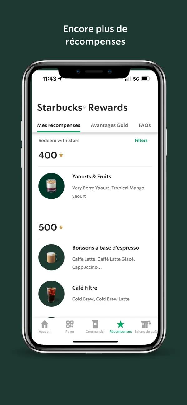 Screenshot #2 pour Starbucks France