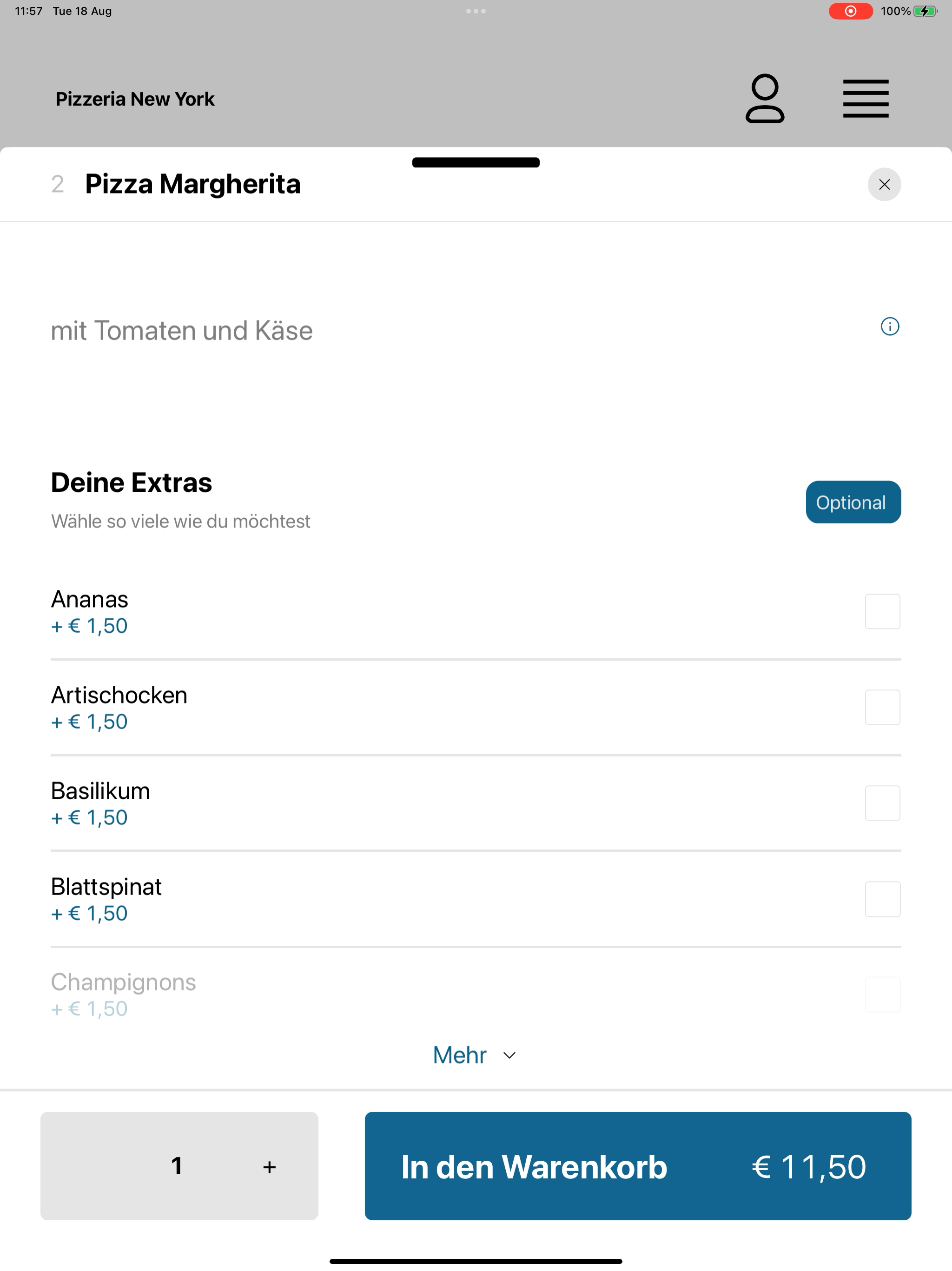 Pizzeria New York screenshot 15