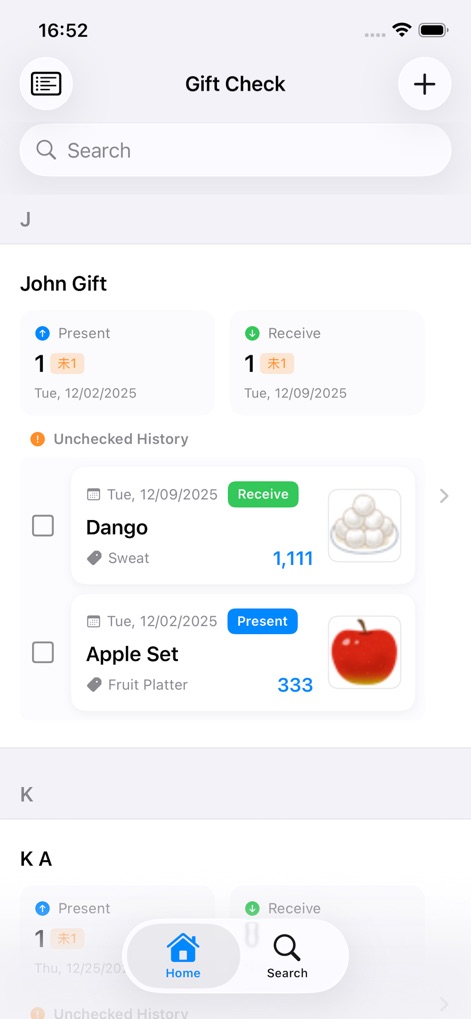 Gift Check - Lifestyle App | MWM