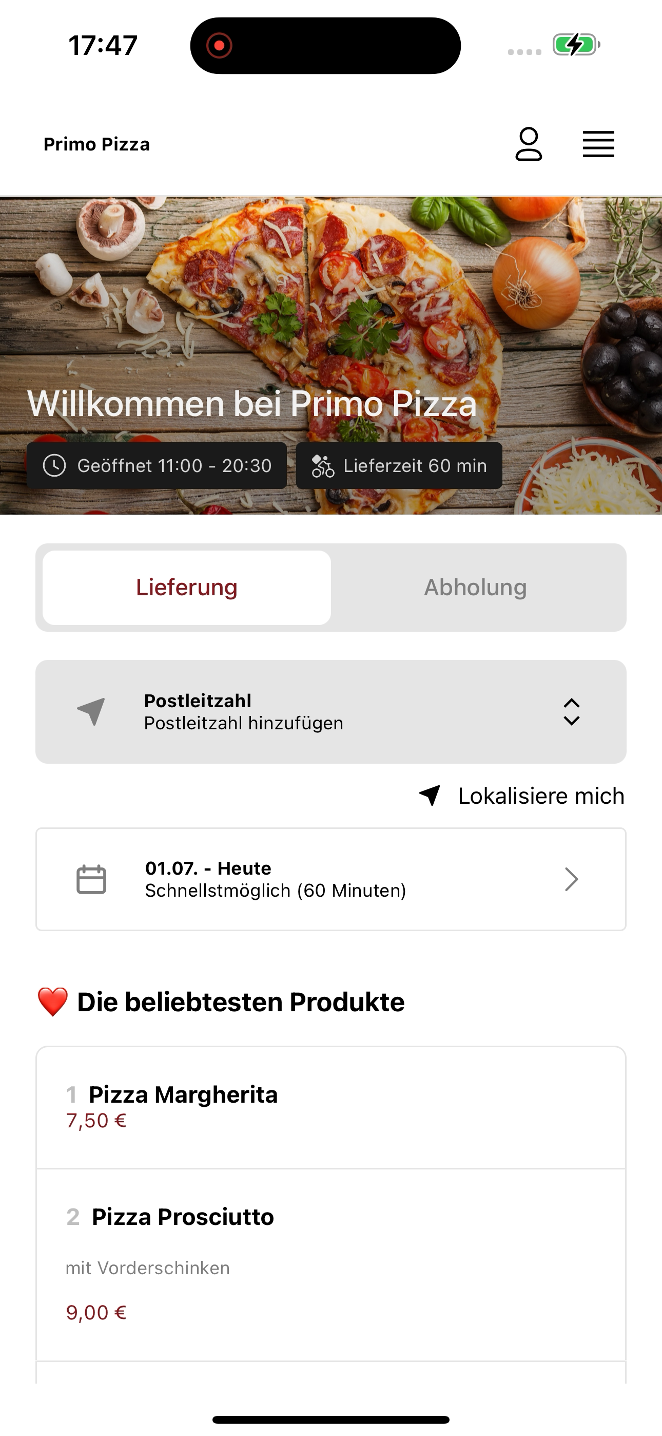 Primo Pizza screenshot 5