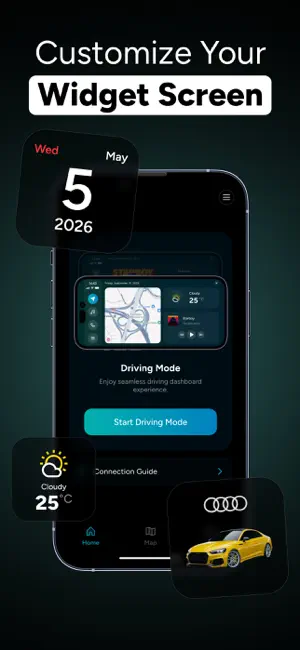Car Dashboard Widgets - HiCar screenshot 4