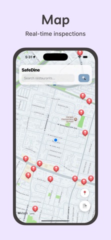 SafeDine screenshot