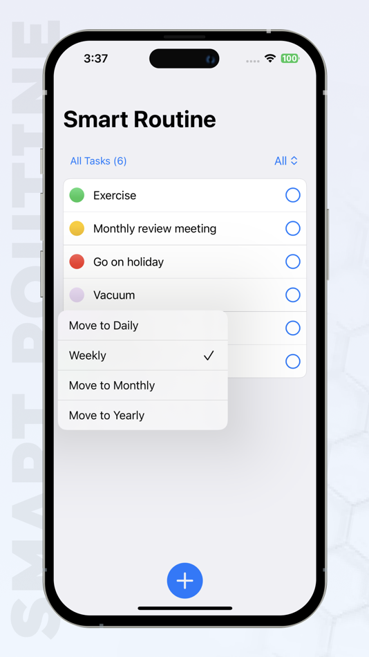#4. Smart Routine App (iOS) 由: Travancore Analytics Pvt. Ltd