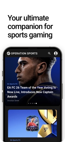 Operation Sports App screenshot